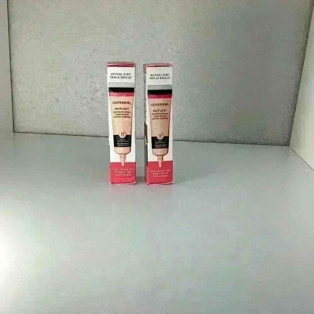 Lot of 2 Covergirl Outlast Extreme Wear Concealer, Fair Ivory, Full Coverage - Picture 2 of 6